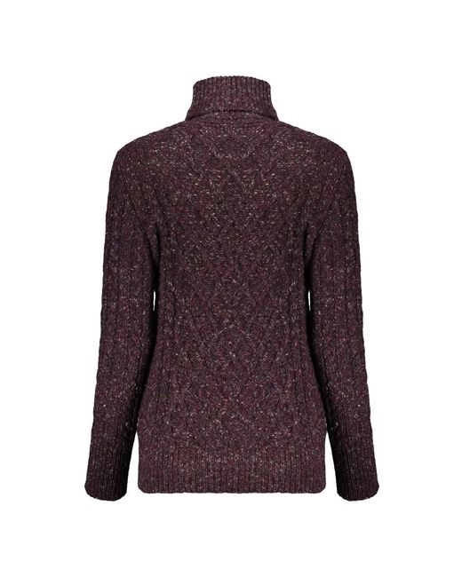 Moorer Purple Turtlenecks