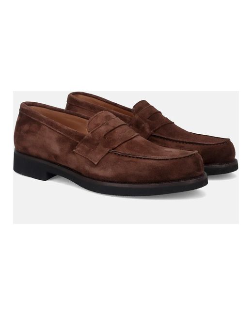 Sangiorgio Brown Loafers for men