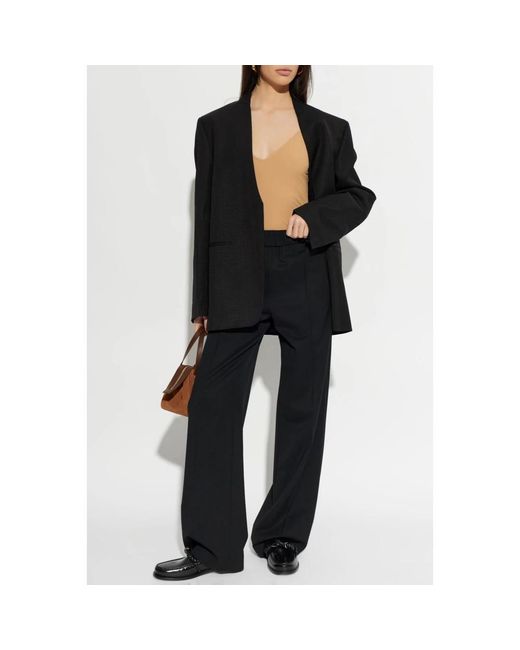 Jil Sander Tops ,V-Neck Camisole Bodysuit in het Brown