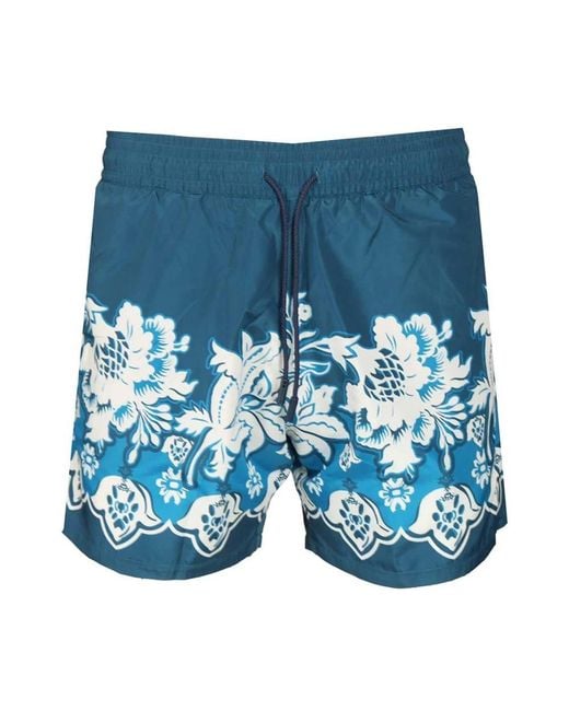Etro Blue Beachwear for men