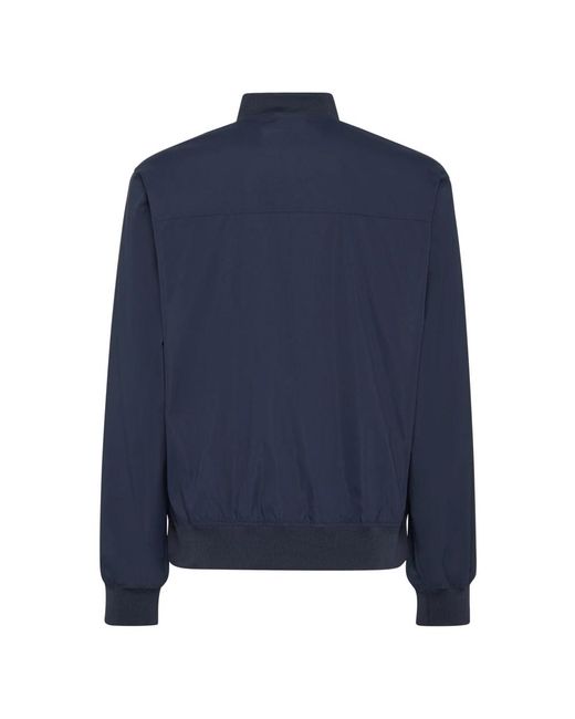 Philipp Plein Jassen ,Blauw ,Leer Bomberjack in het Blue voor heren