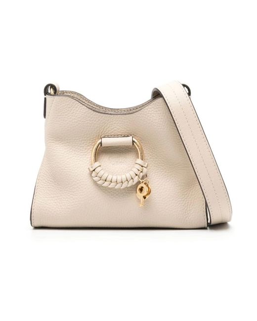 See By Chloé Natural Cross Body Bags