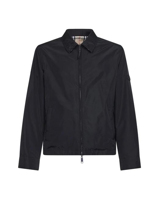 Light Jackets di Burberry in Black da Uomo