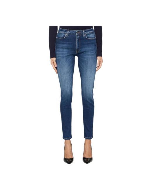 Dondup Blue Skinny Fit Jeans