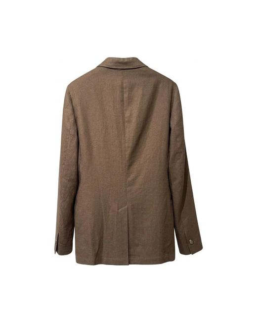 Hevò Brown Blazers for men