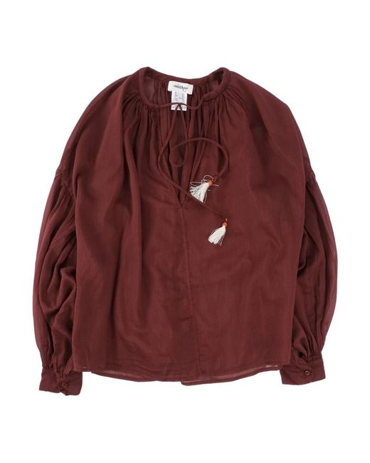 Ottod'Ame Red Blouses