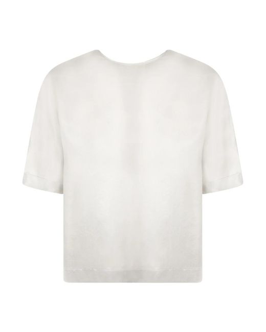Giorgio Armani White Blouses