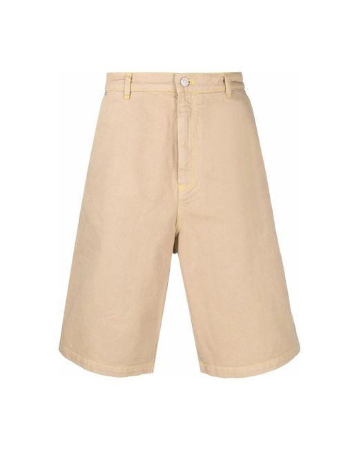 KENZO Natural Casual Shorts for men