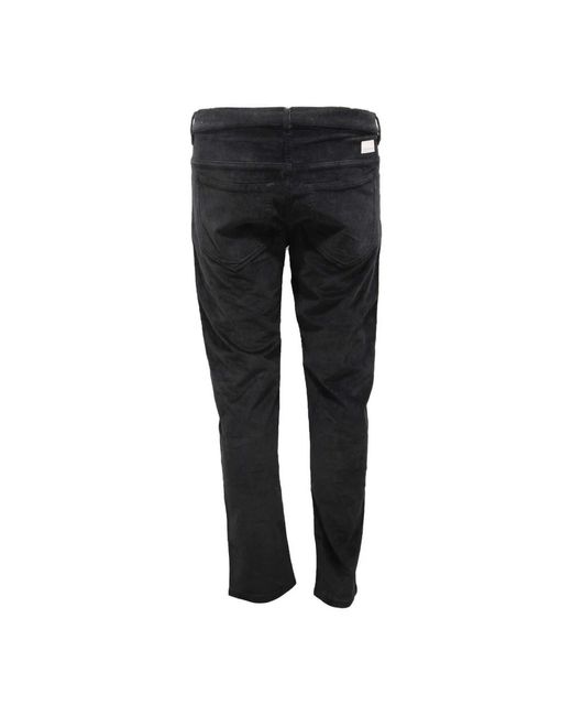 Nine:inthe:morning Black Slim-Fit Trousers for men