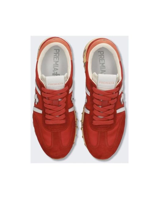 Premiata Red Sneakers