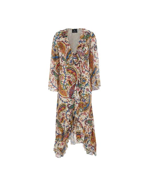 Maxi Dresses Etro de color Natural