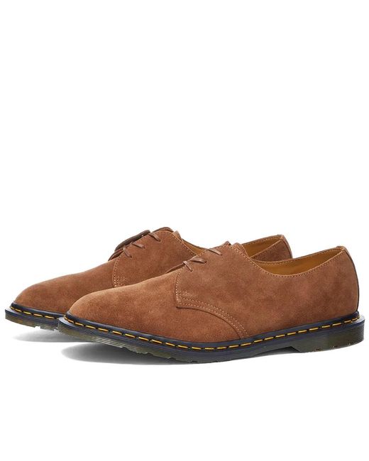 Dr. Martens Brown Laced Shoes for men