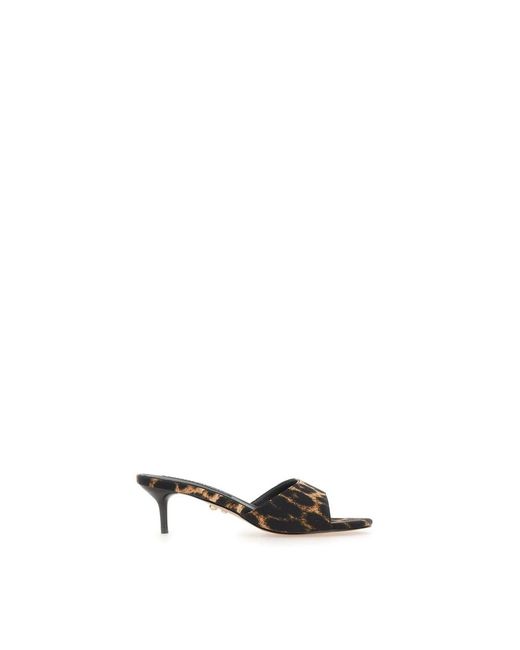 Twentyfourhaitch Multicolor Heeled Mules