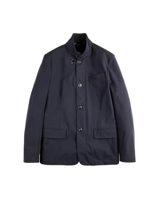 Fay Nylon Travel Jacket in het Blue voor heren