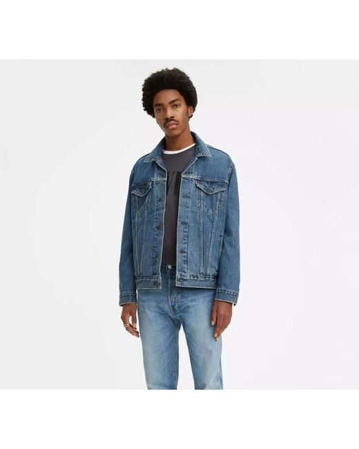 Levi's Denim Jacket in het Blue voor heren