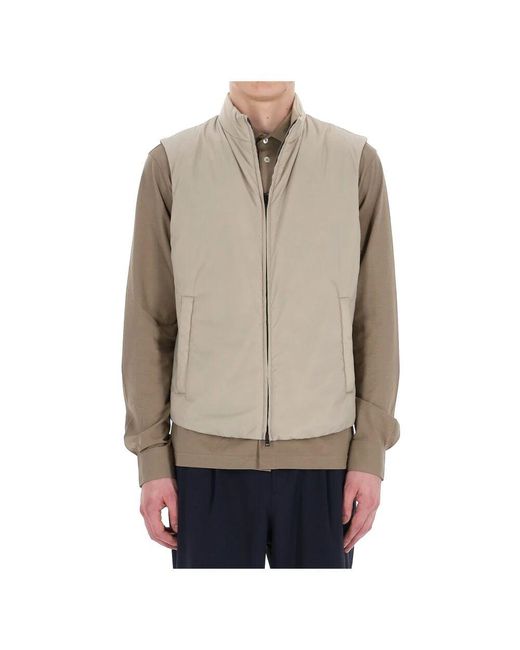 Herno Natural Vests for men