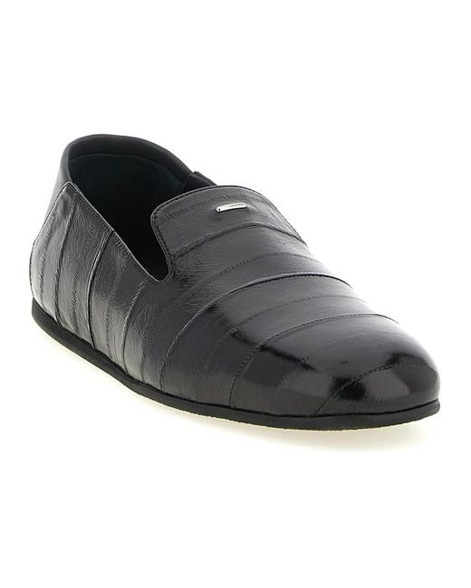 Giuseppe Zanotti Black Loafers for men