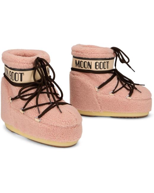 Moon Boot Icon Low in het Pink