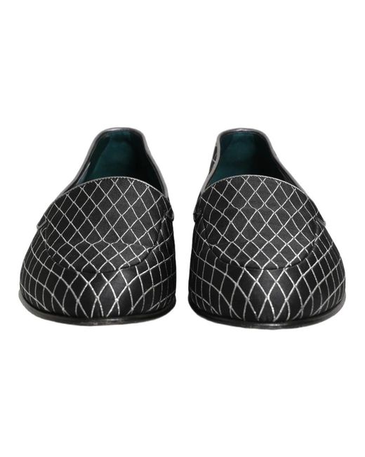 Dolce & Gabbana Black Loafers for men