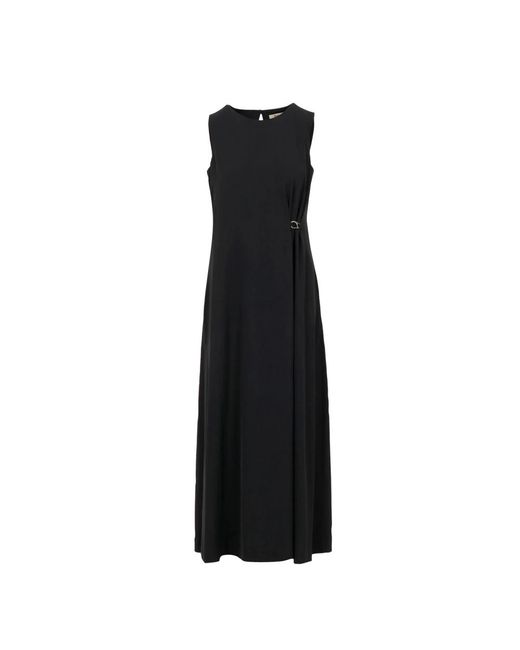 Maxi Dresses Herno de color Black