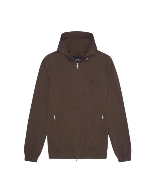 Lyle & Scott Brown Light Jackets for men