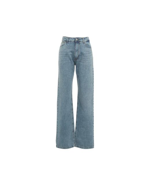 Jeans > wide jeans Kaos en coloris Blue