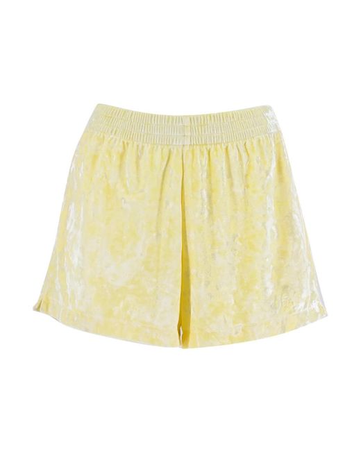 Mc2 Saint Barth Yellow Short Shorts