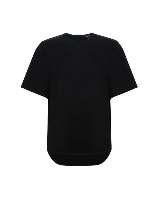 Theory Overhemden ,Zwart ,Blouse Met Knopen Op De Rug in het Black