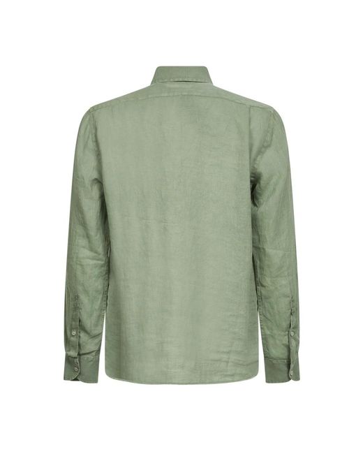 Mc2 Saint Barth Green Casual Shirts for men