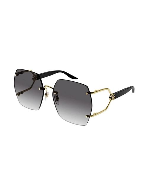 Accessories > sunglasses Gucci en coloris Black