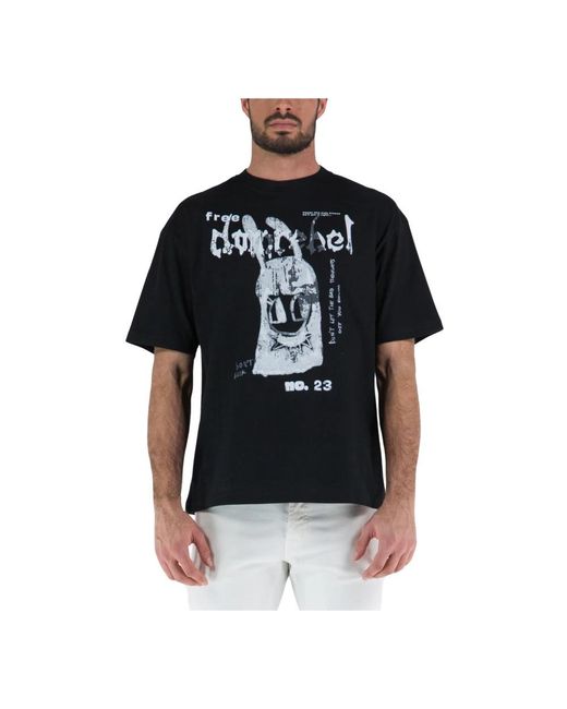 DOMREBEL Black T-Shirts for men