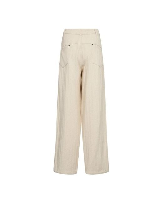 co'couture Wijde Broek in het Natural