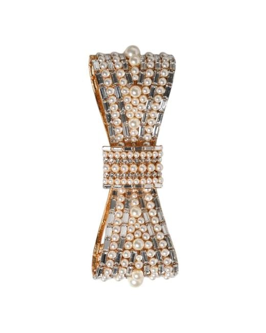 Brooches Dolce & Gabbana en coloris Metallic