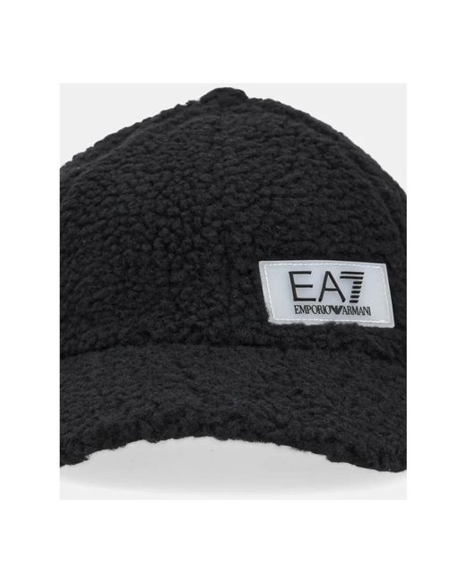 EA7 Black Train Baseball Cap