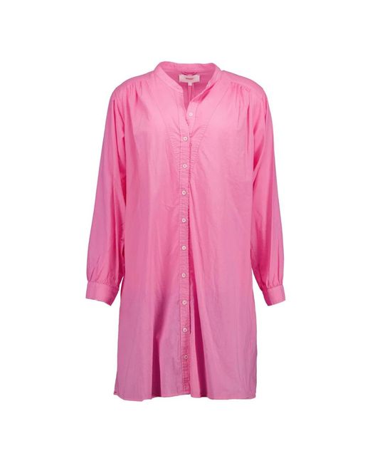 Xirena Pink Shirt Dresses