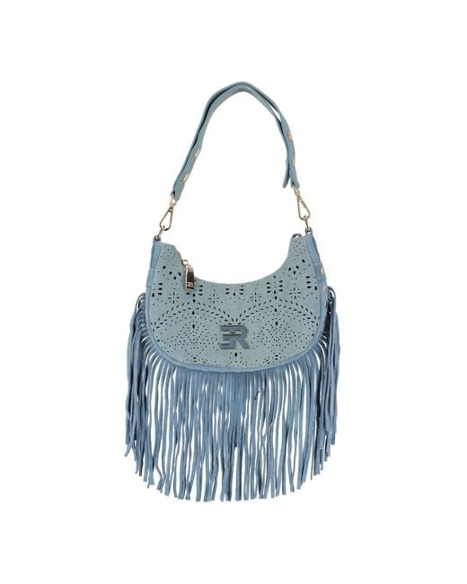 Ermanno Scervino Blue Shoulder Bags