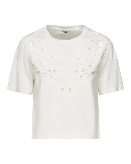Dondup White T-Shirts