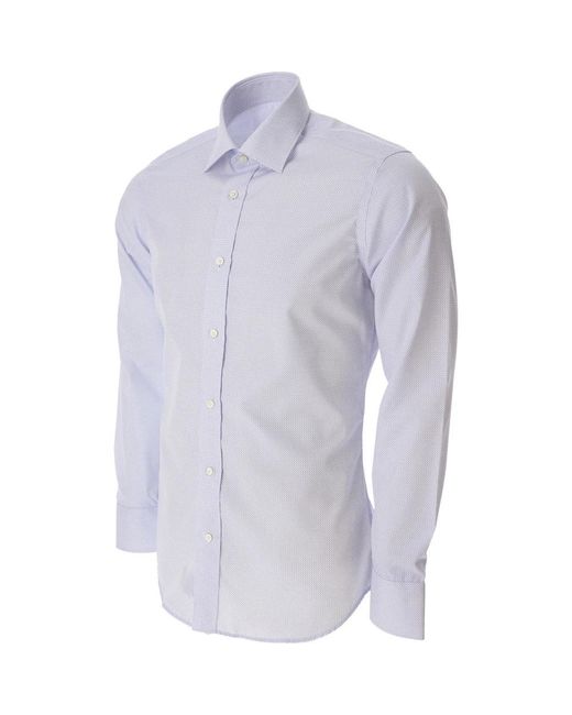 Caliban Blue Casual Shirts for men