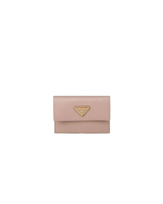 Wallets & Cardholders Prada de color Pink