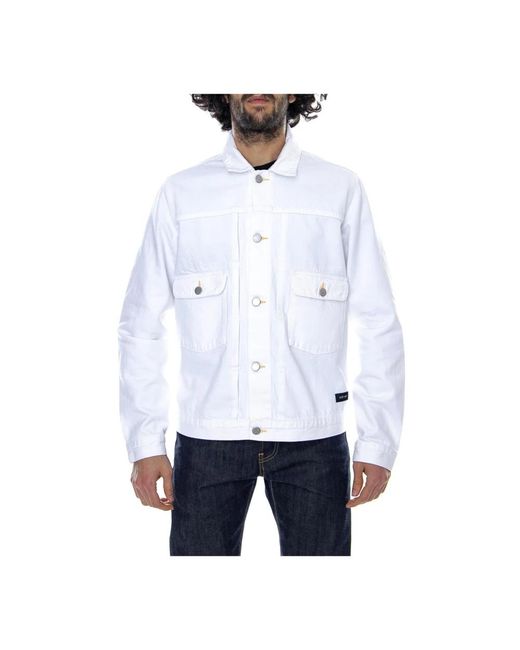 Edwin Giacca Estiva in White für Herren