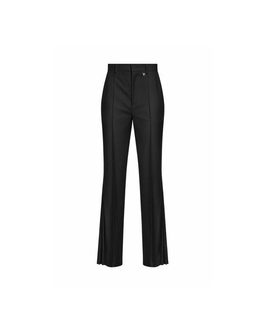 GIUSEPPE DI MORABITO Black Wide Trousers