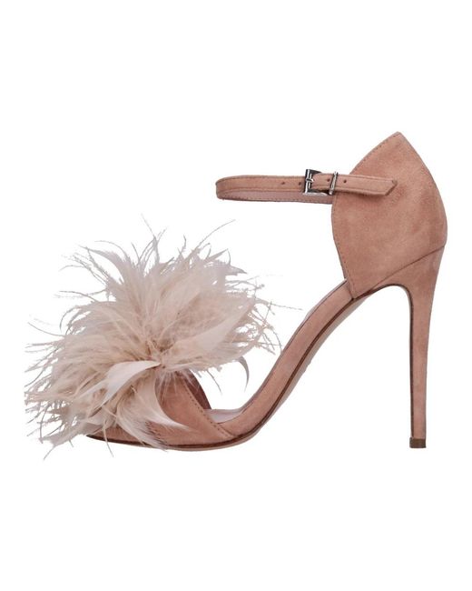 Anna F. Pink High Heel Sandals