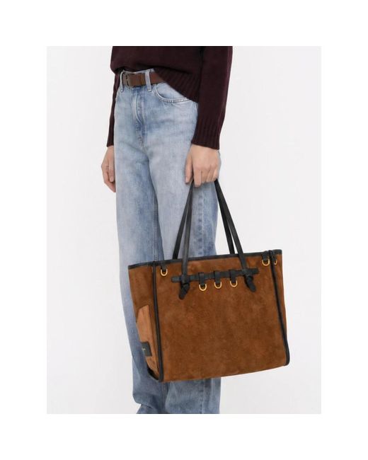 Gianni Chiarini Brown Shopping Bags