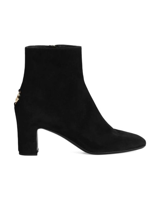 Dolce & Gabbana Black Heeled Boots