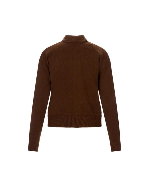 Max Mara Brown Bomber Jackets