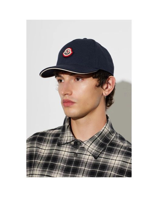 Moncler Baseball Cap in het Blue voor heren