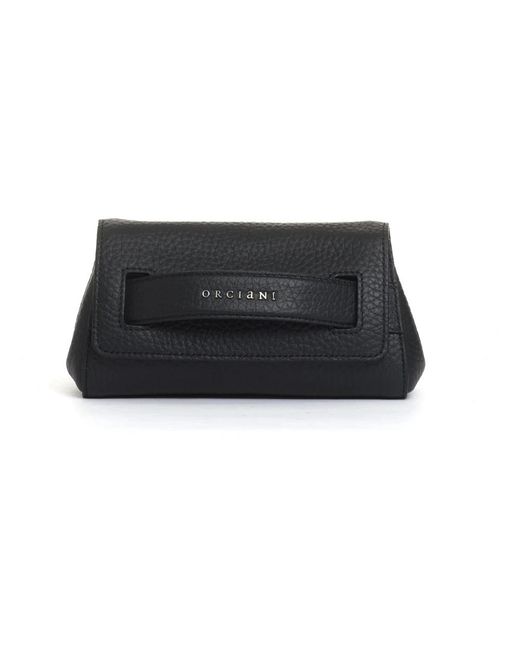 Orciani Black Clutches