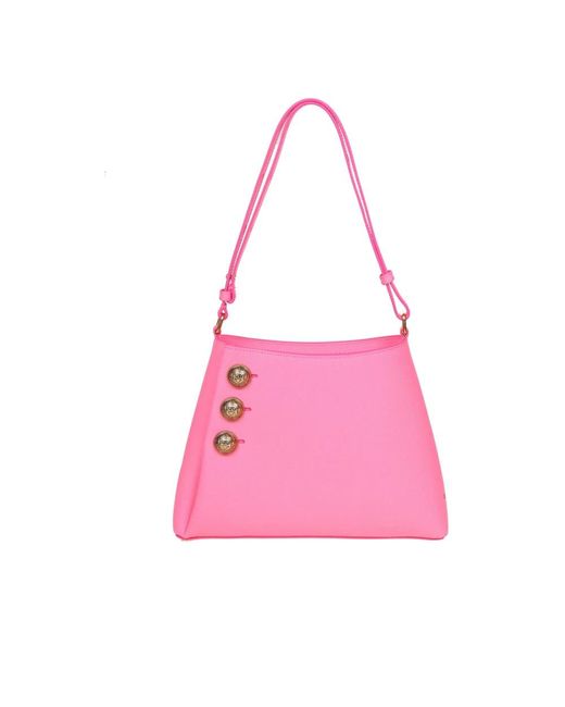 Balmain Pink Shoulder Bags