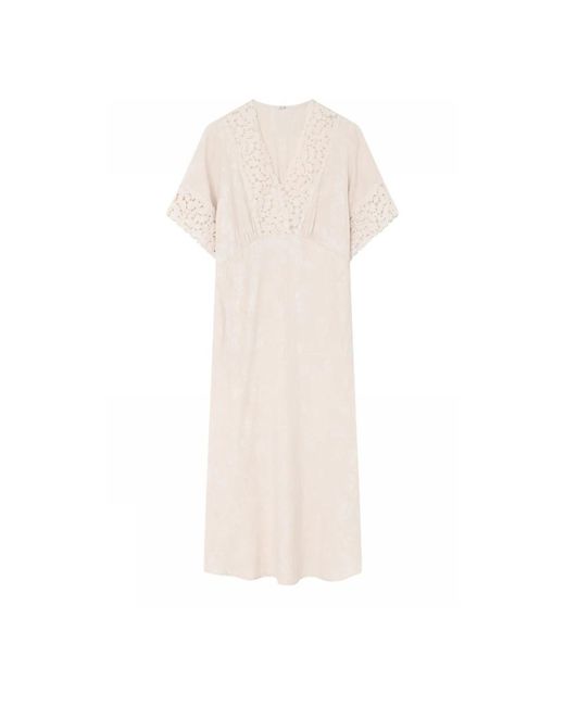 Maxi Dresses GUSTAV de color White