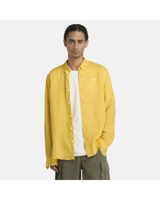Casual Shirts Timberland de hombre de color Yellow